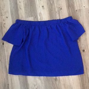 Off the shoulder blouse